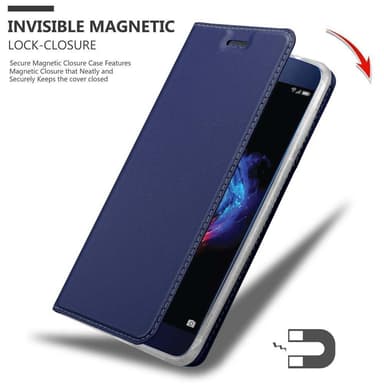 Honor 8 PRO lommebokdeksel etui (blå)