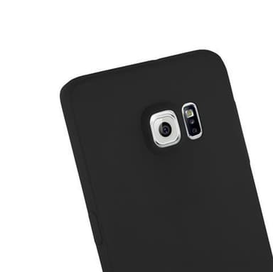 Samsung Galaxy S6 EDGE PLUS silikondeksel cover (svart)
