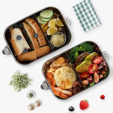 Matboks Brødkasse Lunsjboks Oppbevaringsboks 800 ml