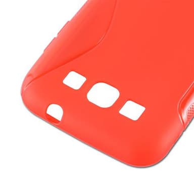 Samsung Galaxy WIN silikondeksel case (rød)