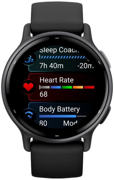 Garmin Vivoactive 5 smartklokke (sort)