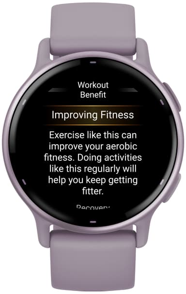 Garmin Vivoactive 5 smartklokke (lilla)
