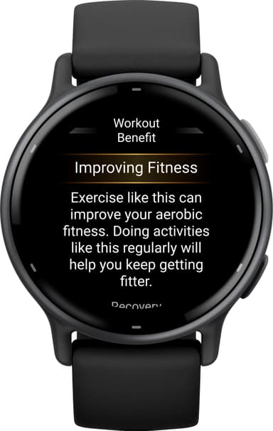 Garmin Vivoactive 5 smartklokke (sort)