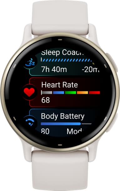 Garmin Vivoactive 5 smartklokke (gull)