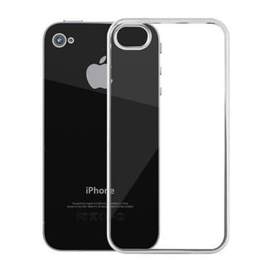 iPhone 4 / 4S deksel ultra slim (sølv)