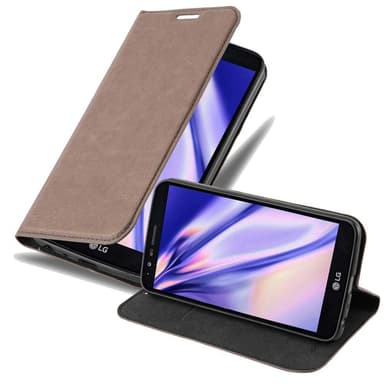 LG STYLUS 3 lommebokdeksel case (brun)
