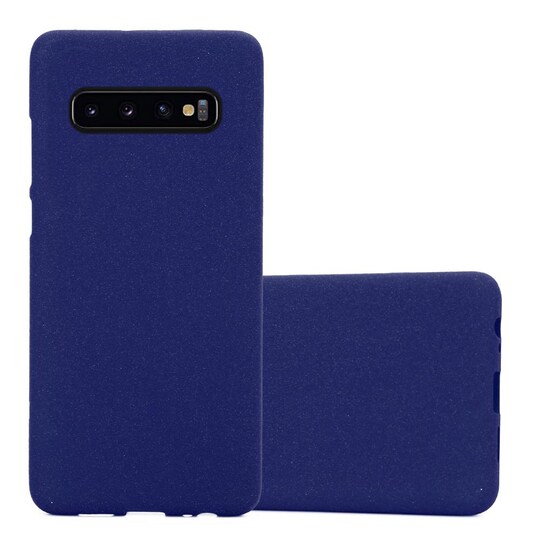 Samsung Galaxy S10 4G silikondeksel case (blå)