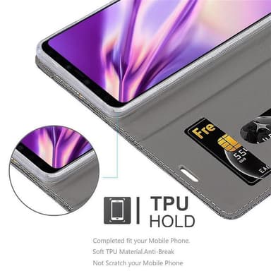 Google PIXEL 4 XL lommebokdeksel etui (grå)
