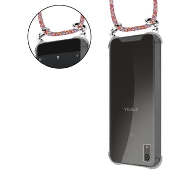 Sony Xperia XA1 PLUS Deksel med Halskjede (rød)