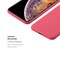 iPhone XS MAX silikondeksel cover (rød)