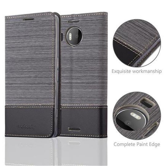 Nokia Lumia 950 XL lommebokdeksel etui (grå)