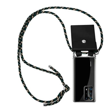 Huawei P40 PRO / P40 PRO+ Deksel med Halskjede (brun)