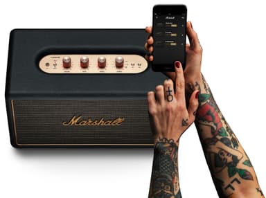 Marshall Stanmore multiroom-høyttaler (sort)