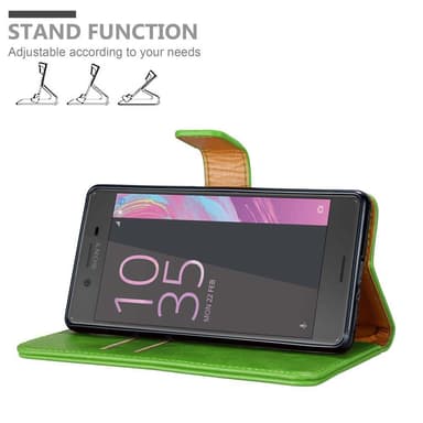 Sony Xperia X lommebokdeksel etui (grønn)