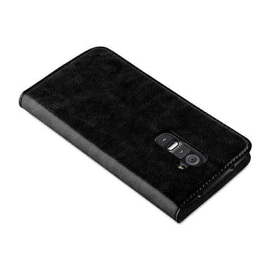lommebokdeksel LG G2 case (svart)