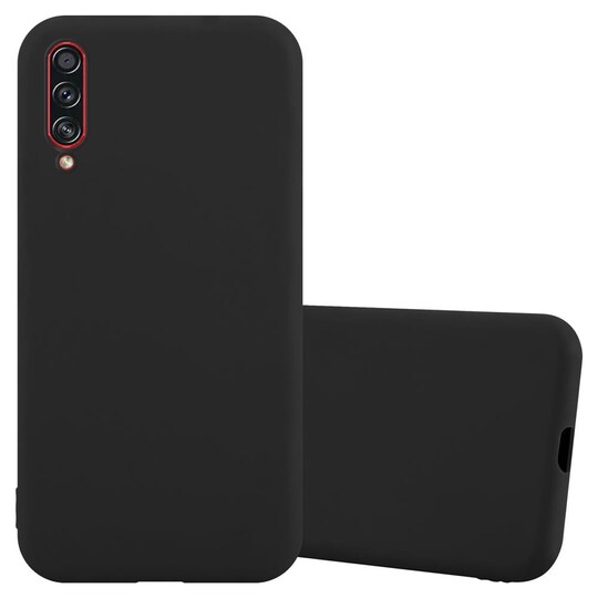 Samsung Galaxy A70 / A70s silikondeksel cover (svart)