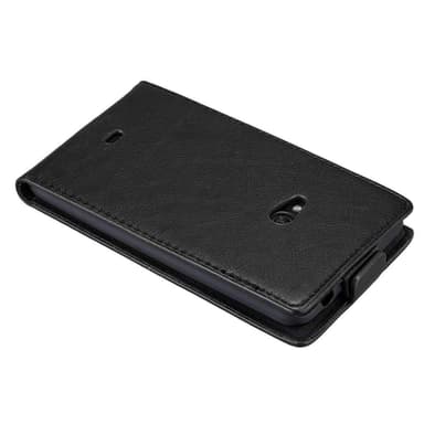 Nokia Lumia 625 deksel flip cover (svart)