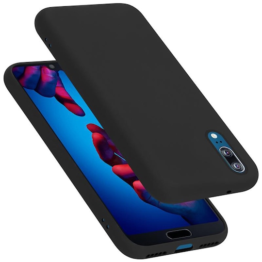 Huawei P20 silikondeksel case (svart)