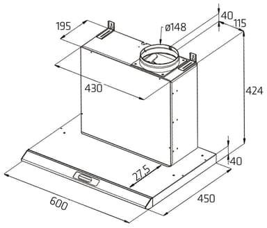 Thermex Super Silent ventilator (ståll)