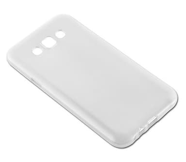Samsung Galaxy E7 silikondeksel cover (sølv)