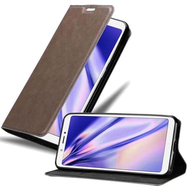 lommebokdeksel BQ Aquaris C case (brun)