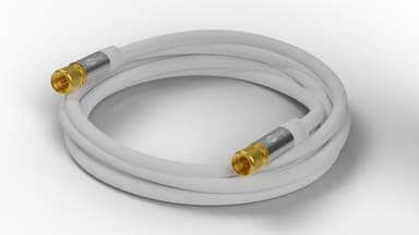 Goobay SAT-antennekabel (135 dB), 4x skjermet