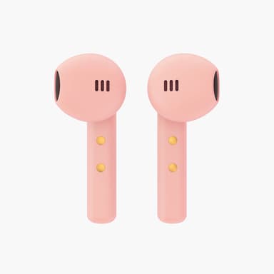 LEDWOOD Hodetelefon Hubble TWS  True Wireless In-Ear Rosa Mic