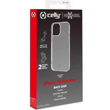 Hexagel Anti-sjokk deksel iPhone 13 Pro Max Tr