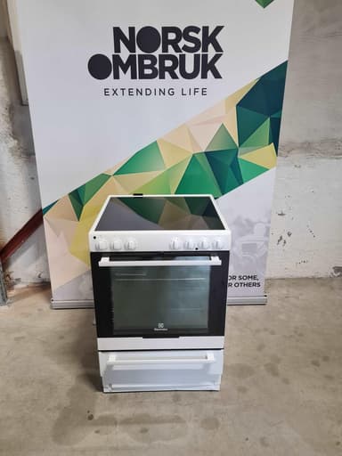 Electrolux keramisk komfyr EKC6111AOW - brukt
