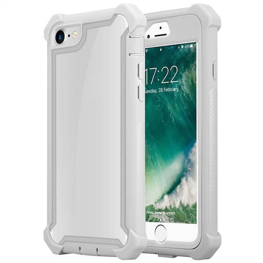 iPhone 7 / 7S / 8 / SE 2020 Deksel Case Cover (grå)