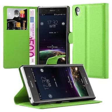 Sony Xperia Z1 lommebokdeksel etui (grønn)