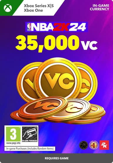 NBA 2K24 - 35,000 VC - XBOX One,Xbox Series X,Xbox Series S