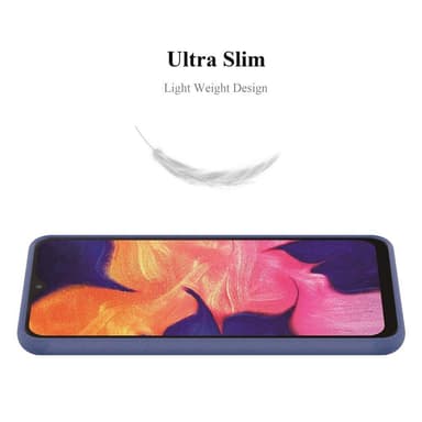 Samsung Galaxy A10 / M10 silikondeksel case (blå)
