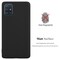 Samsung Galaxy A51 5G silikondeksel cover (svart)