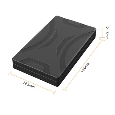 Bærbar digital vekt, gullsmedvekt, presisjonsvekt, gullvekt 1000g/0,1g Sort