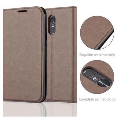 LG STYLUS 3 lommebokdeksel case (brun)