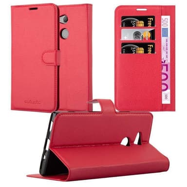 Sony Xperia XA2 ULTRA lommebokdeksel etui (rød)