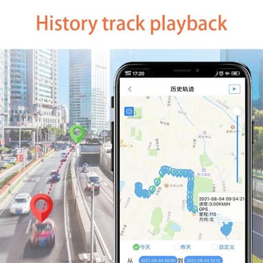 GPS Tracker OBD Plug and Play 4G Locator Anti-Tap-enhet