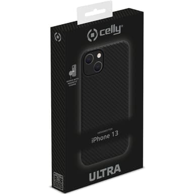 Celly Ultrabeskyttende veske MagSafe iPhone 13 Black