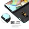 Samsung Galaxy A71 4G lommebokdeksel case (turkis)