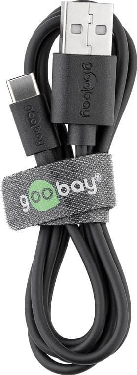 Goobay Lade- og synkroniseringskabel USB-C ""(USB-A> USB-C"")
