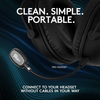 Logitech G Blue Ice Pop klipsmikrofon
