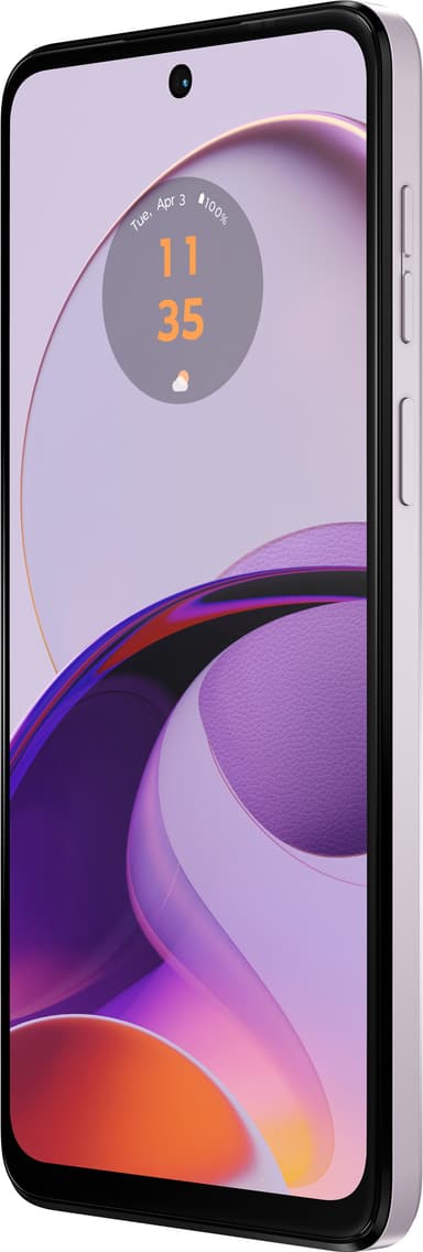 Motorola Moto G14 smarttelefon 4/128GB (lilla)
