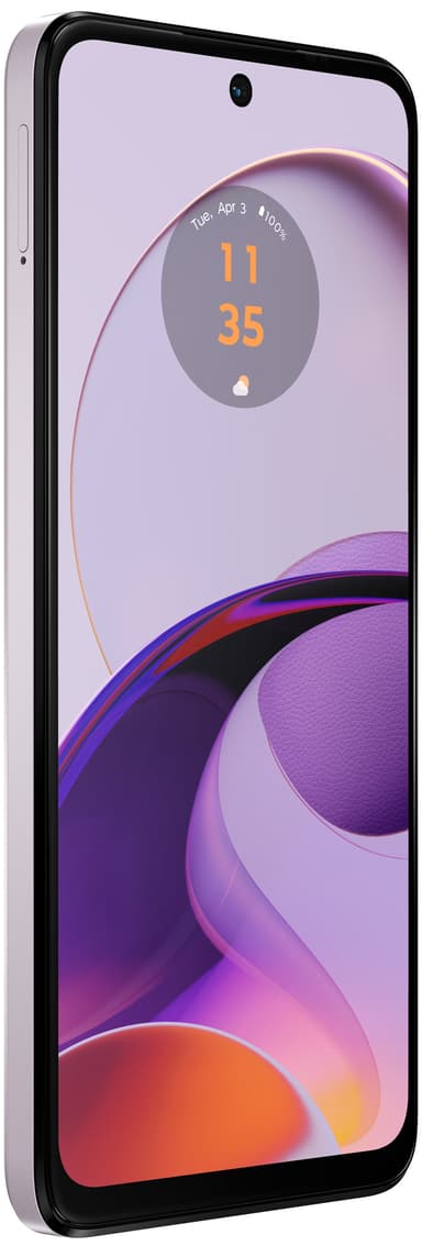 Motorola Moto G14 smarttelefon 4/128GB (lilla)