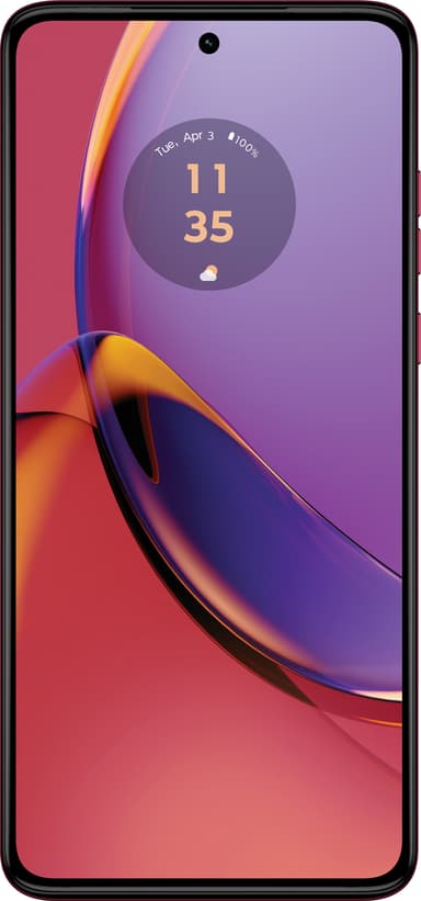 Motorola Moto G84 smarttelefon 12/256GB (Viva Magenta)