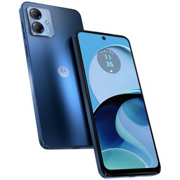 Motorola Moto G14 smarttelefon 4/64GB (blå)