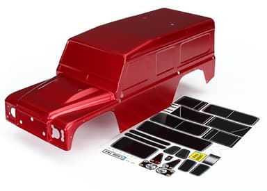 TRX-8011 Body Land Rover Defender Red