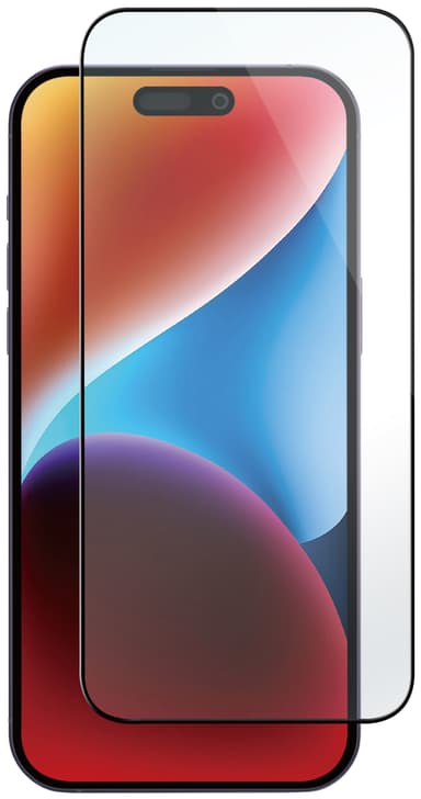 Panzer Full-Fit iPhone 15 Plus skjermbeskytter