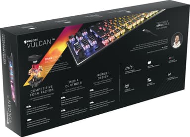 Roccat Vulkan TKL RGB lineært gamingtastatur