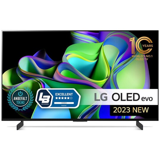 LG 42" C3 4K OLED evo TV (2023) - Elkjøp